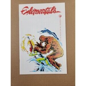 ELEMENTALS ISSUE Vol 1,  #1 COMICO 1984 NM